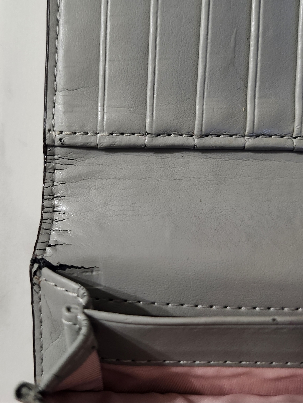 Coach Ashley Leather Slim Envelope Wallet With Cherry Patch - Picture 11 of 11